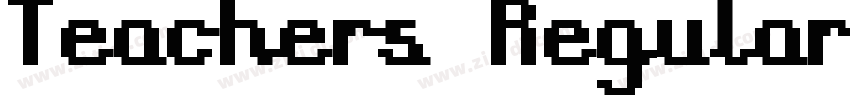 Teachers Regular字体转换